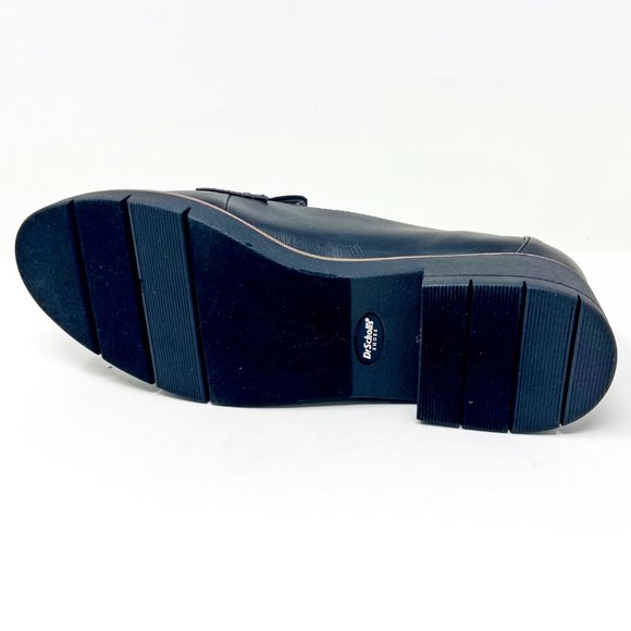 Dr Scholl's Grow Up Black Leather Womens Slip On Loafers G4585M2001 - Picture 6 of 6